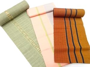 アンティーク　帯地反物　3点セット